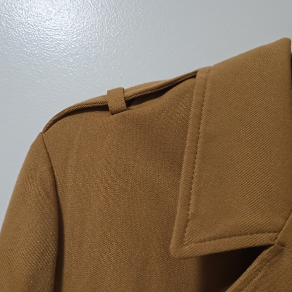 LC Lauren Conrad Tan Pleated Tie Front Sundress - Picture 8 of 11